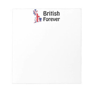 British Forever Notepad
