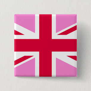 British Gay Pride Flag 15 Cm Square Badge