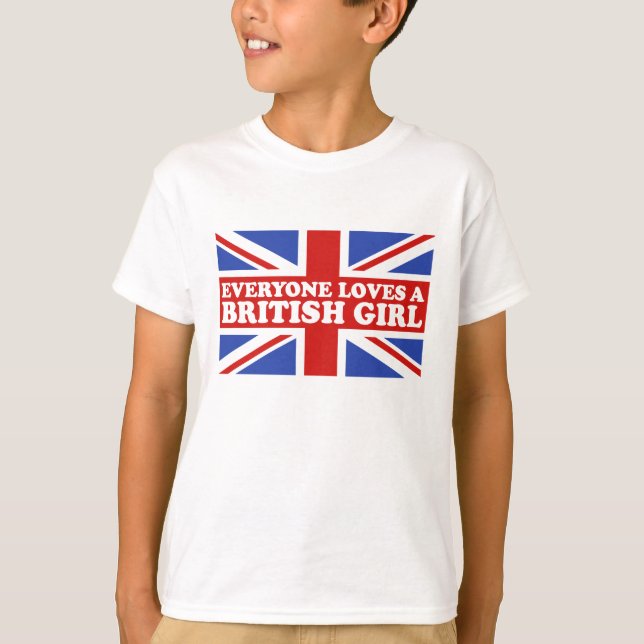 British Girl T-Shirt (Front)