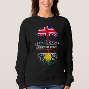 British Grown With Kurdish Roots - Kurdistan And U Sweatshirt