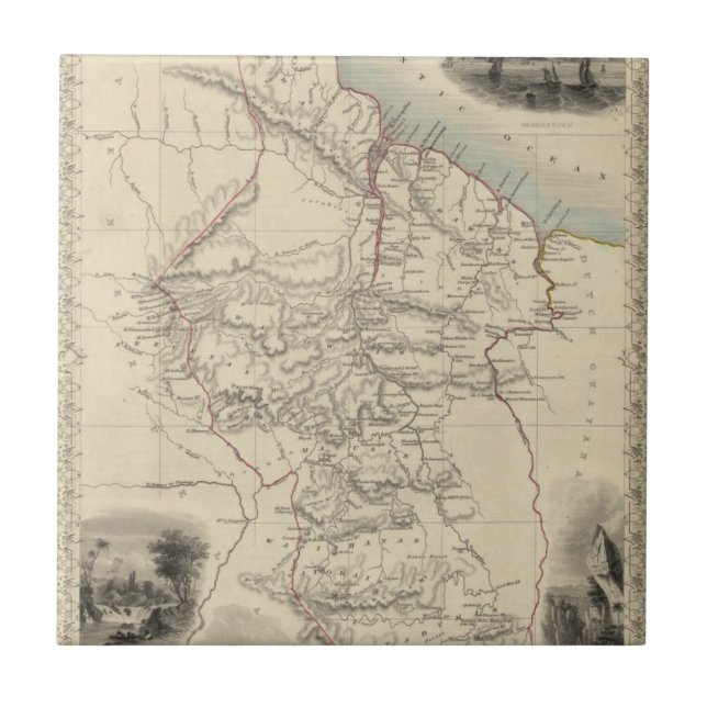 British Guayana Tile (Front)