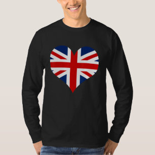 British Heart United Kingdom Flag 1 T-Shirt