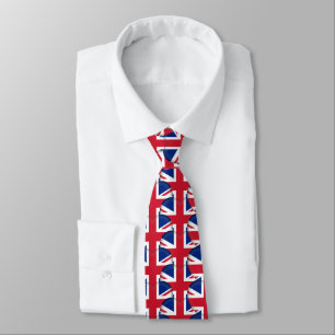 British Hearts, Union Jack Flag / United Kingdom Tie