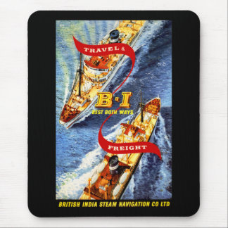 British India ~ Best Both Ways Mouse Pad