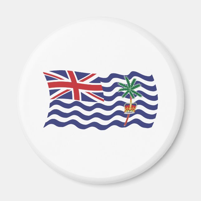 British Indian Ocean Flag Magnet (Front)
