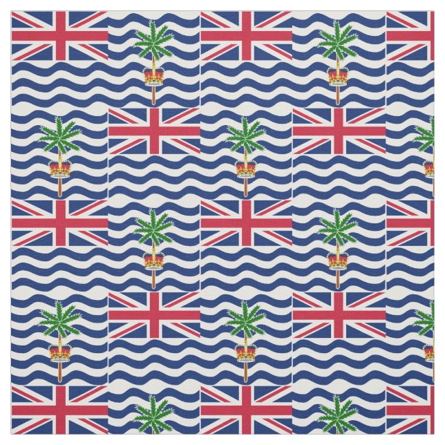 British Indian Ocean Territory Flag Fabric (Swatch)