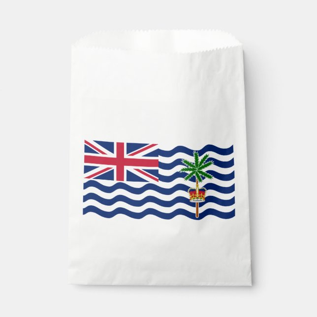 British Indian Ocean Territory Flag Favour Bags (Front)