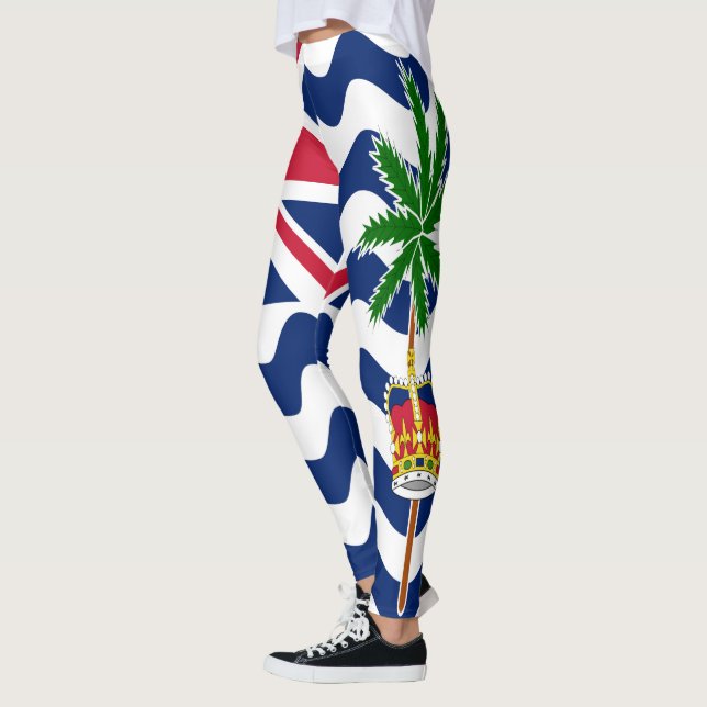 British Indian Ocean Territory Flag Leggings (Left)
