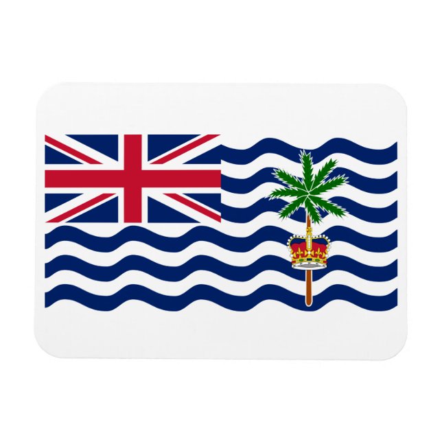 British Indian Ocean Territory Flag Magnet (Horizontal)
