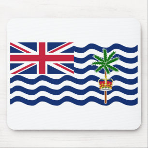 British Indian Ocean Territory Flag Mouse Pad