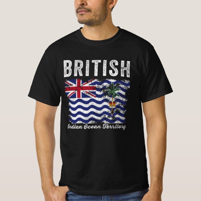 British Indian Ocean Territory Flag T-Shirt (Front)