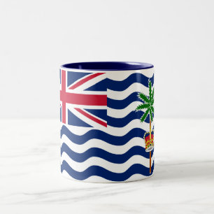 British Indian Ocean Territory Flag Two-Tone Coffee Mug