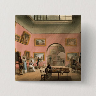 British Institution, Pall Mall 15 Cm Square Badge