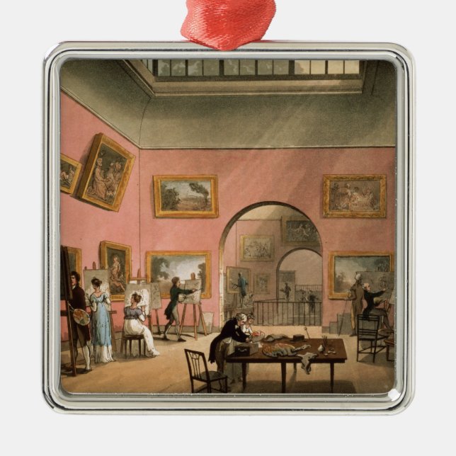 British Institution, Pall Mall Metal Tree Decoration (Front)