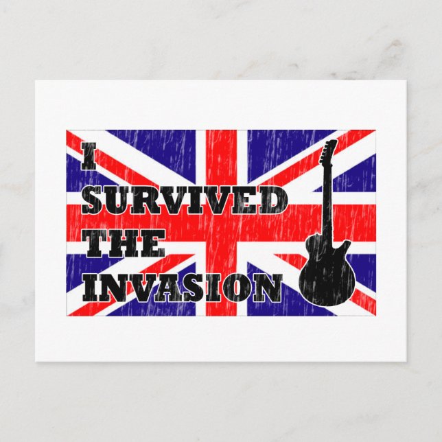 British Invasion Postcard (Front)