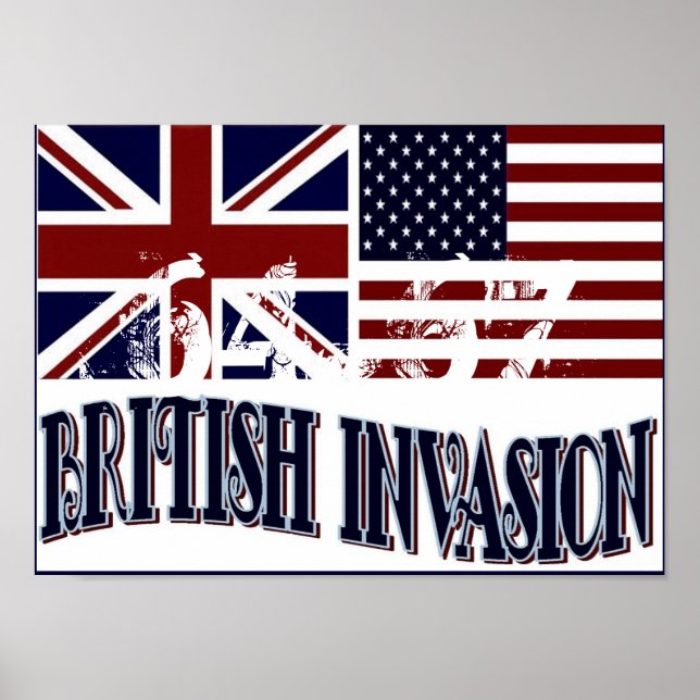 BRITISH INVASION POSTER (Front)