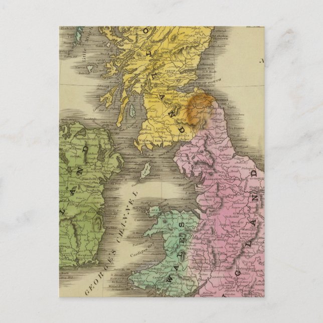 British Islands 3 Postcard (Front)