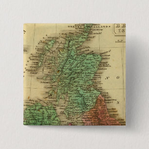 British Islands 4 15 Cm Square Badge
