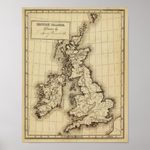 British Islands Poster