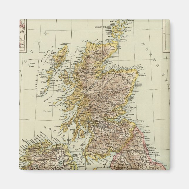 British Isles 10 Magnet (Front)