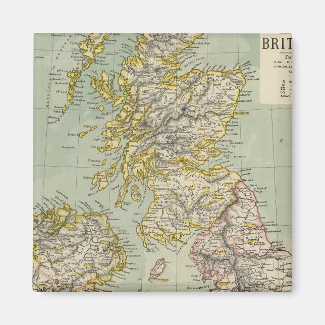 British Isles 11 Magnet (Front)