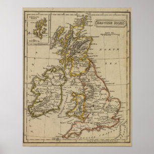 British Isles 3 Poster