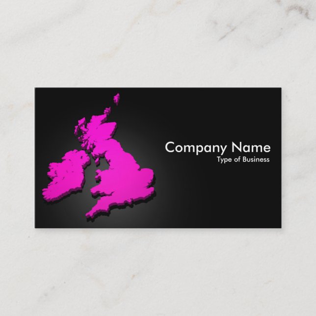 British Isles 3d 06 Business Card (Front)