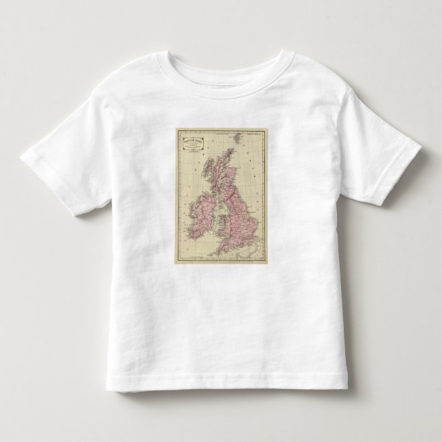 British Isles 5 Toddler T-Shirt (Front)