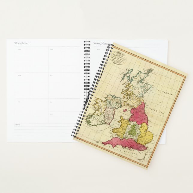 British Isles 6 Planner (Display)