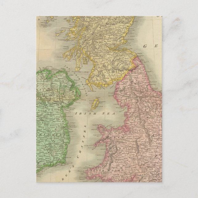 British Isles 8 Postcard (Front)