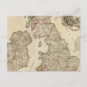 British Isles 9 Postcard