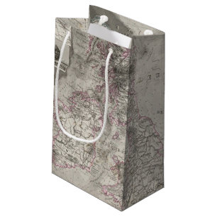 British Isles and surrounding sea Small Gift Bag