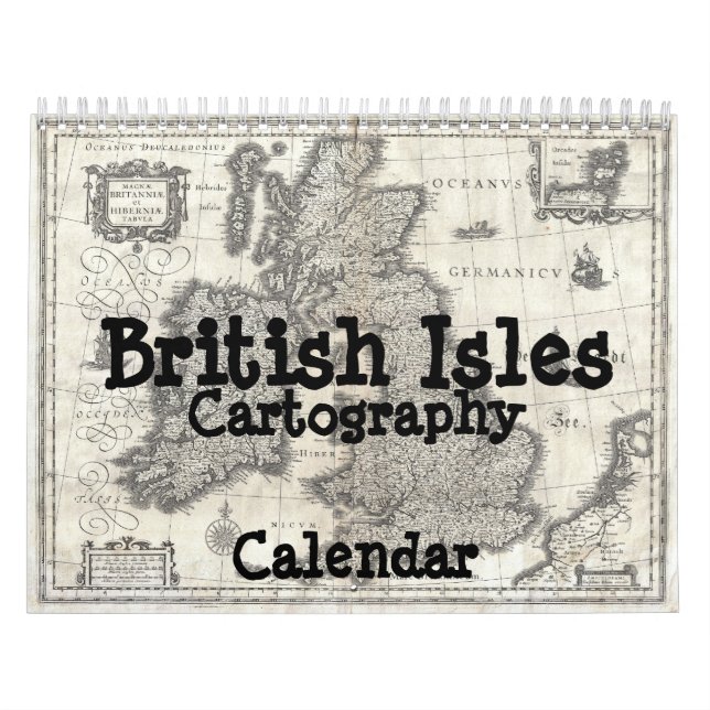 British Isles Cartography Calendar (Cover)