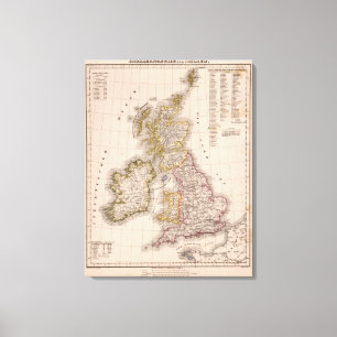 British Isles, England, Ireland Canvas Print