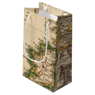 British Isles Map Small Gift Bag