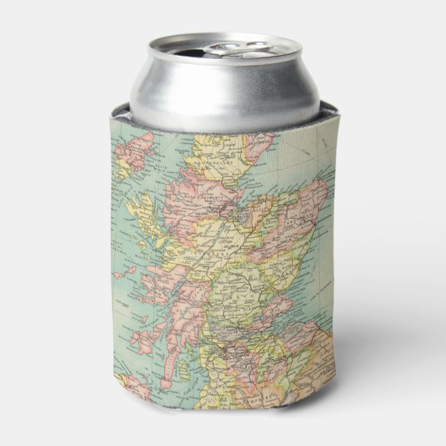British Isles political map Can Cooler (Can Front)