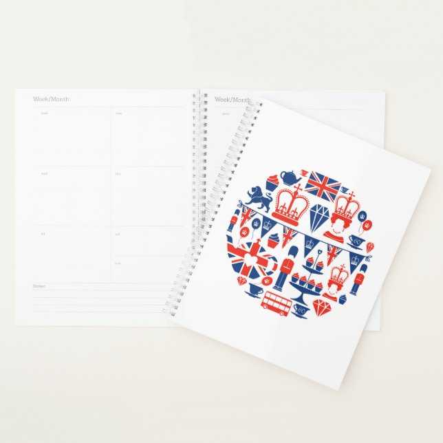 British Jubilee Icons Planner (Display)