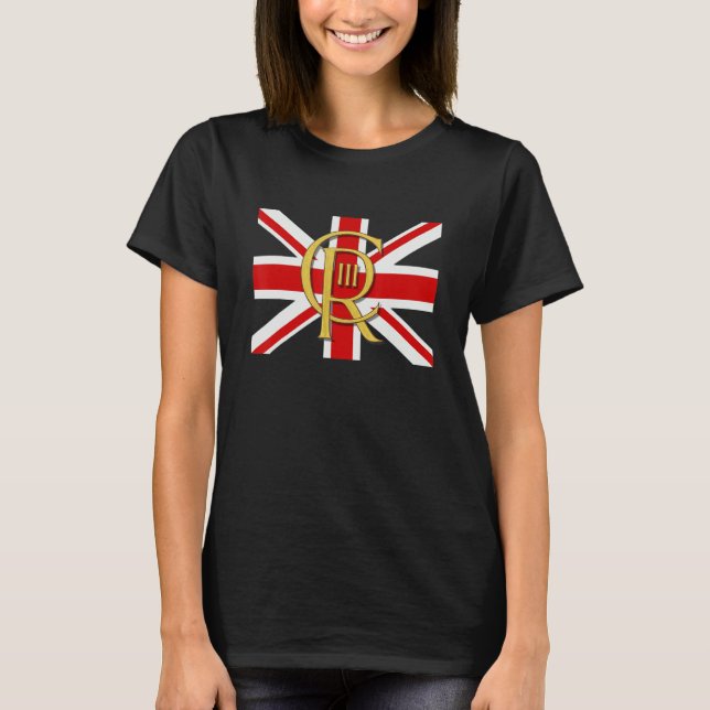 British King Long Live The King God Save The King  T-Shirt (Front)