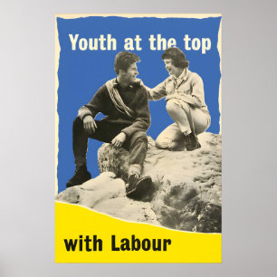 British Labour Party Election Poster Youth at the