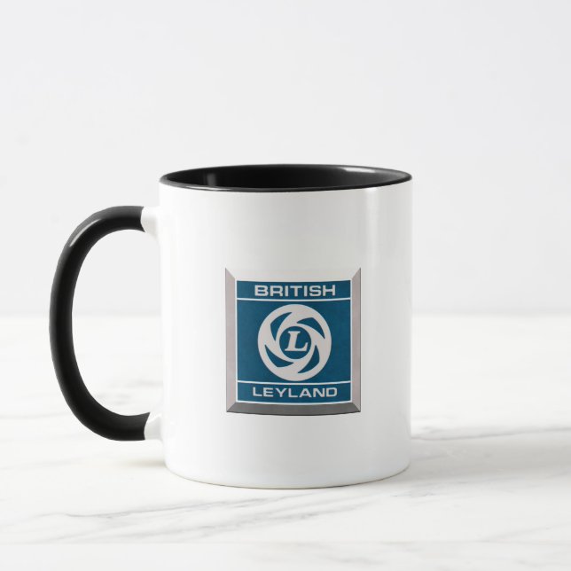 British Leyland Badge & Logo Mug (Left)