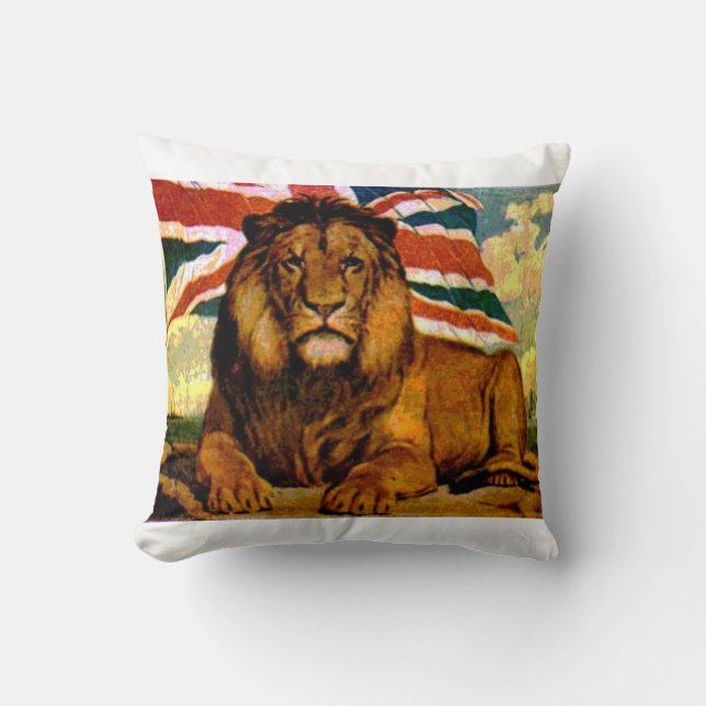 British lion cushion (Front)