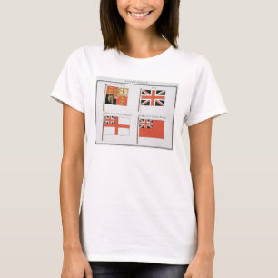 British Maritime Flags, from a French book of Flag T-Shirt