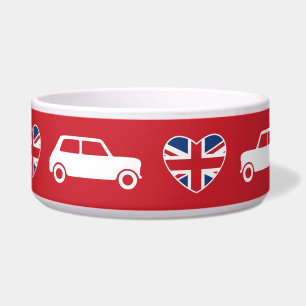 British Mini Cooper Hearts - Red