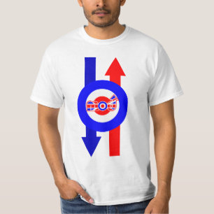 British Mod Scooter design T-Shirt