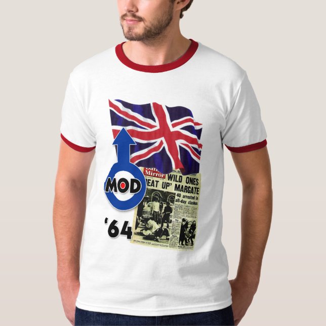 British Mods Trash Margate T-Shirt (Front)