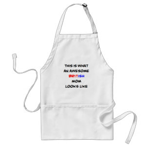 british mom, awesome standard apron