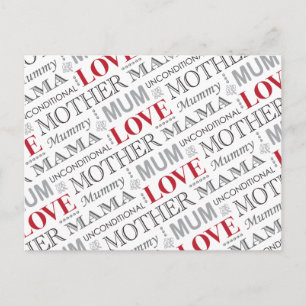 British Mum's Vintage Mother's Day or Birthday Postcard