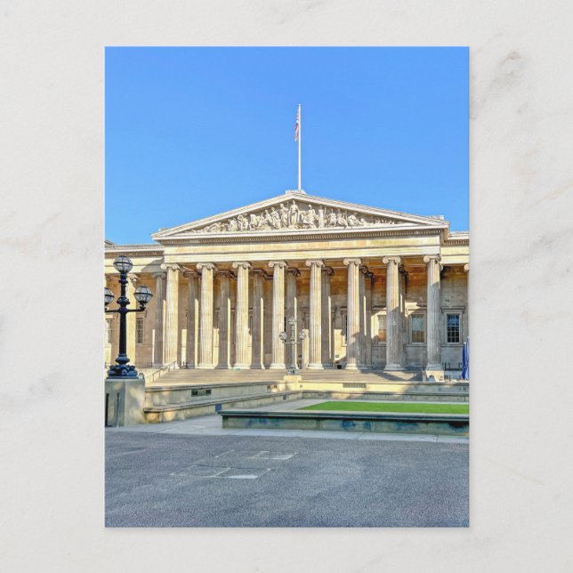 British Museum, Bloomsbury, London UK Postcard (Front)