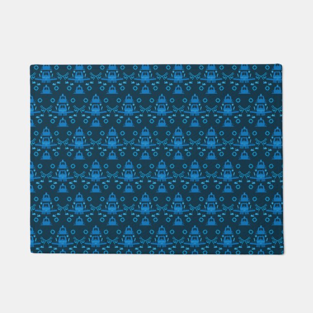 British Narrowboat Gifts Doormat (Front)