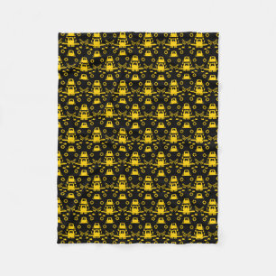 British Narrowboat Gifts Fleece Blanket